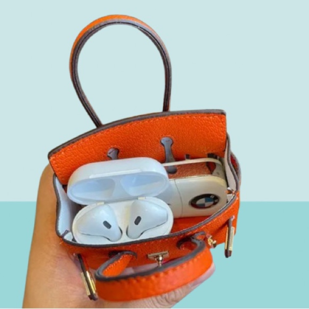 Baby Birkin Inspired Bag Charm - Picture 5 of 5